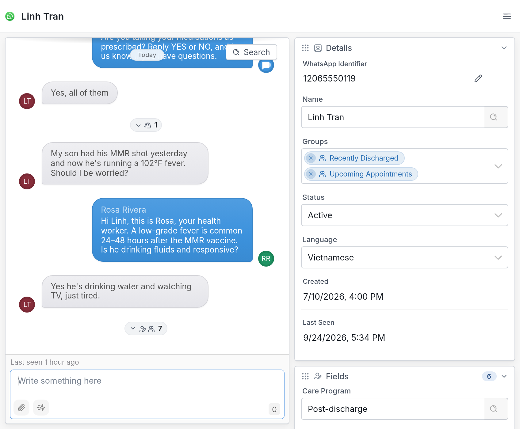 A Contact database built for population health.